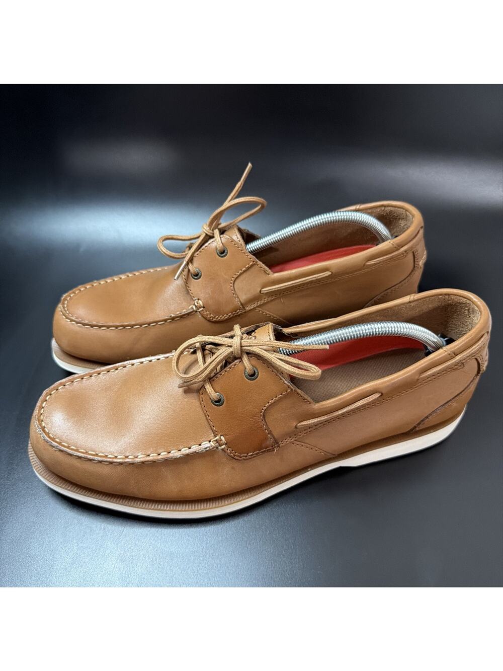 Rockport Southport Boat Shoe Mens Brown Loafers & Slip Ons Size 14
